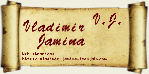 Vladimir Jamina vizit kartica
